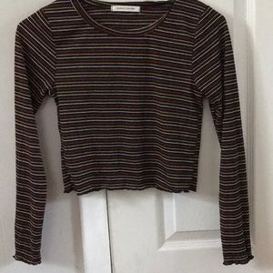 Long Sleeve Striped Shirt